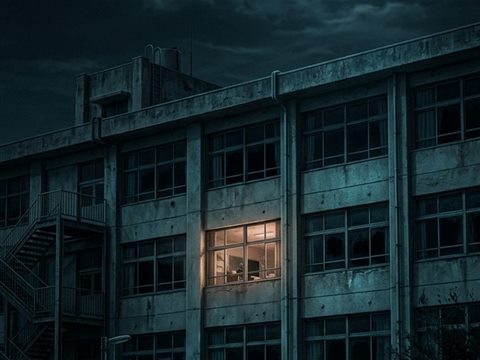 四時四十四分の校舎のタイトル画面